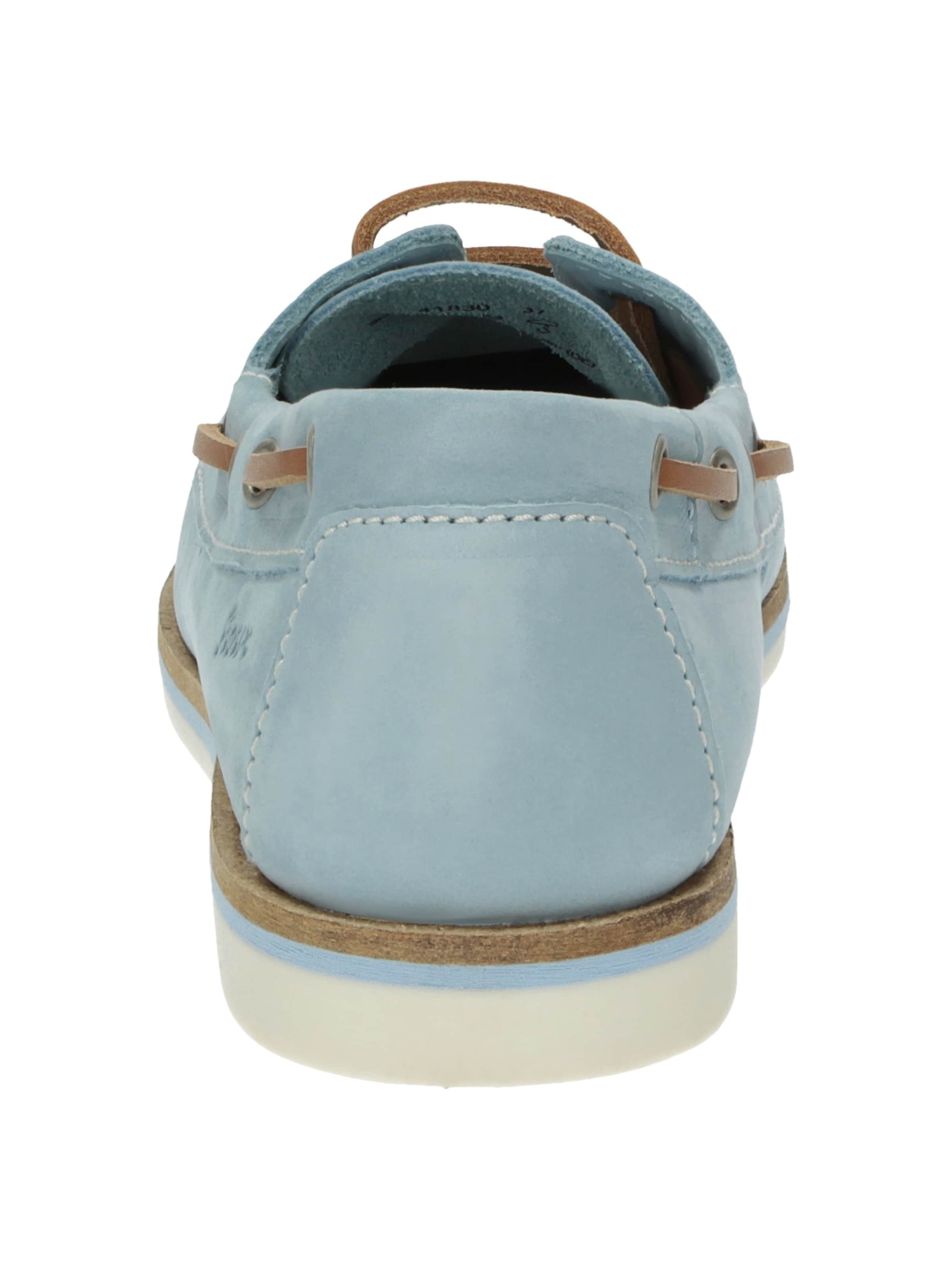 Chaussure à lacets SIOUX en bleu