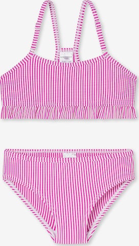 SCHIESSER Bikini ' Aqua Kids ' in Roze: voorkant
