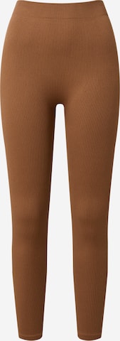 EDITED Skinny Leggings 'Jona' in Grün: predná strana