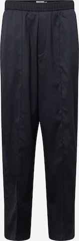 mėlyna TOPMAN Plačios klešnės Kelnės su kantu: priekis