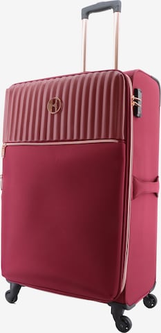 ELLE Suitcase 'Giant' in Red: front