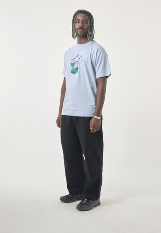 Cleptomanicx T-Shirt 'Classic Tee Surprise' in Blau