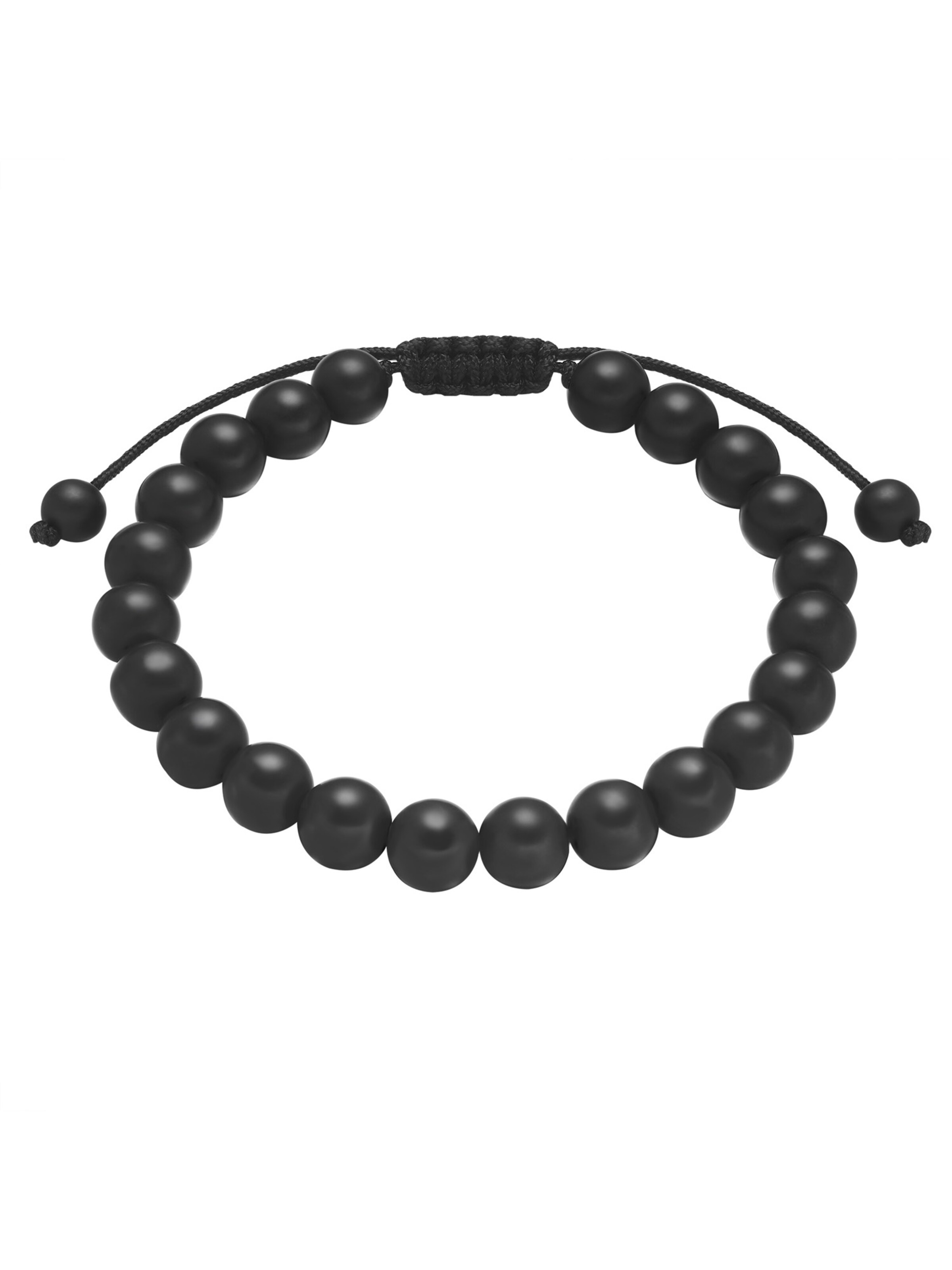True Rebels Bracelet in Black: front