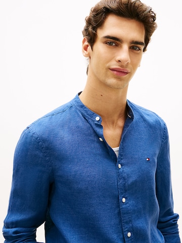 TOMMY HILFIGER Regular Fit Hemd in Blau