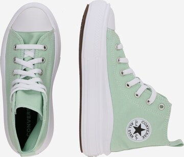 CONVERSE Кроссовки 'Chuck Taylor All Star Move' в Зеленый