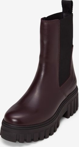Marc O'Polo Chelsea boots in Lila: voorkant