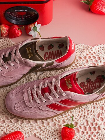 Caval - Sapatilhas baixas 'Pulse' em rosa
