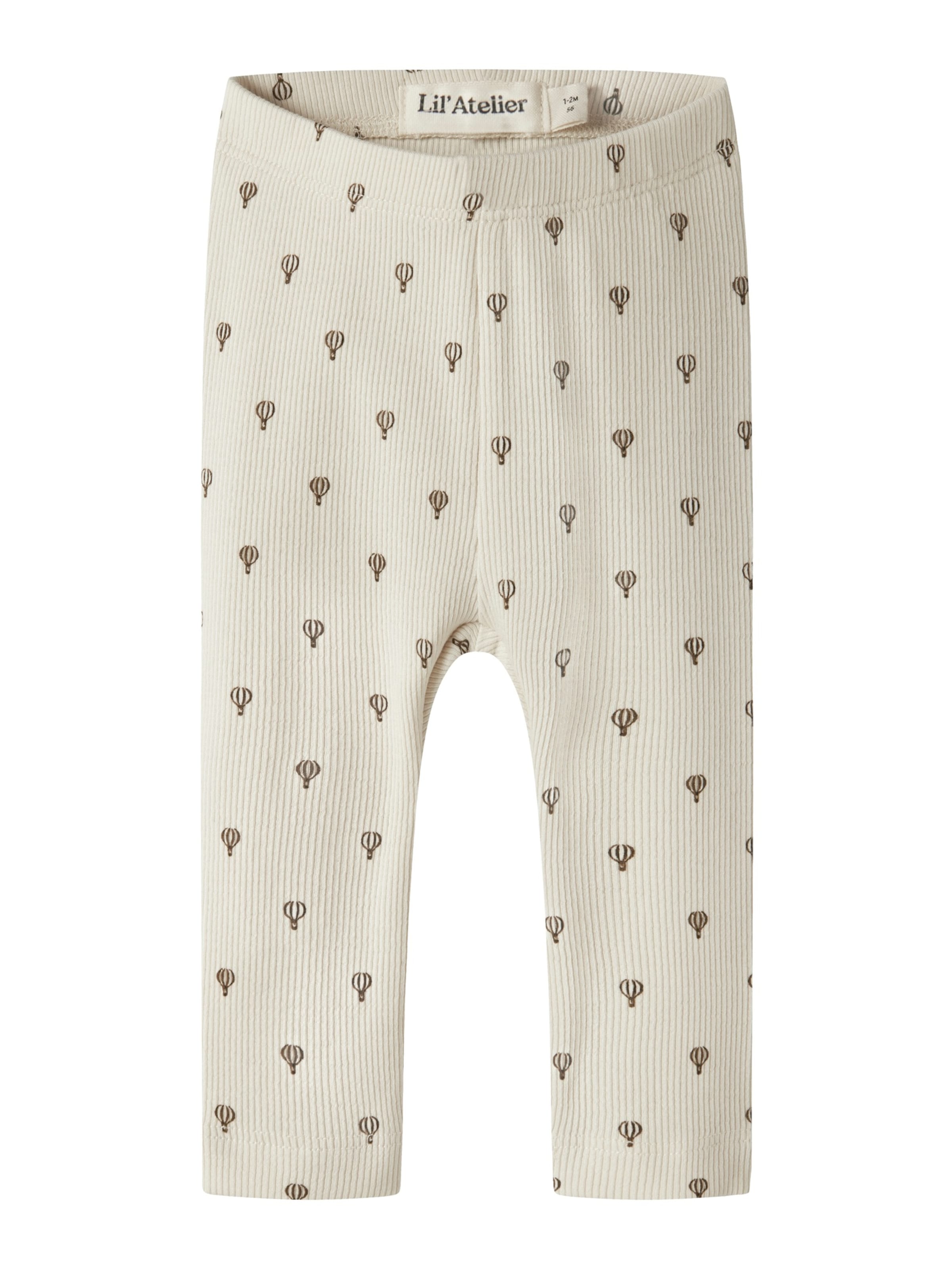 Lil'Atelier Slimfit Leggings 'NBNGAGO KYE' - bézs: elől