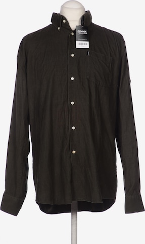 Barbour Button Up Shirt in XL in Green: front