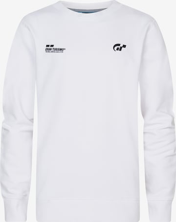 Petrol Industries Collegepaita värissä valkoinen: etupuoli