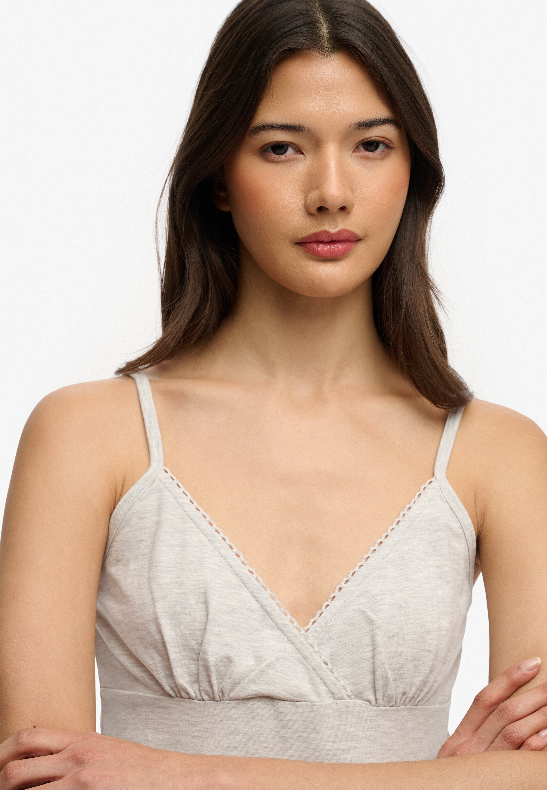 Superdry & Co Top 'Essentials' in Grey