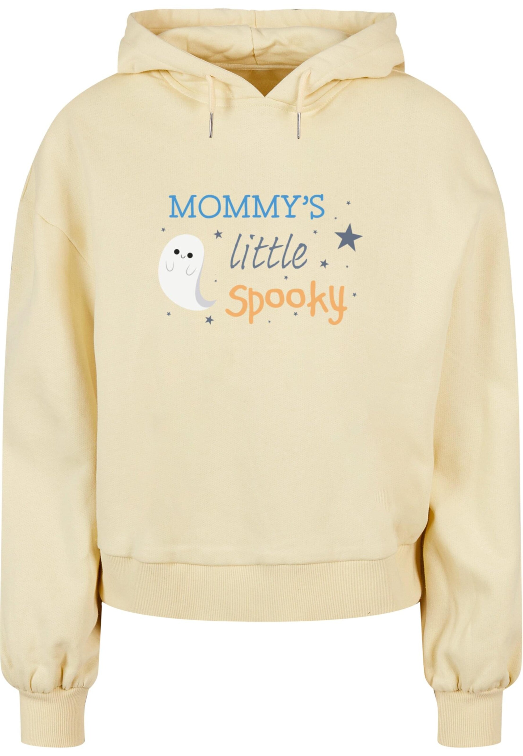 Merchcode Sweatshirt in Beige: front