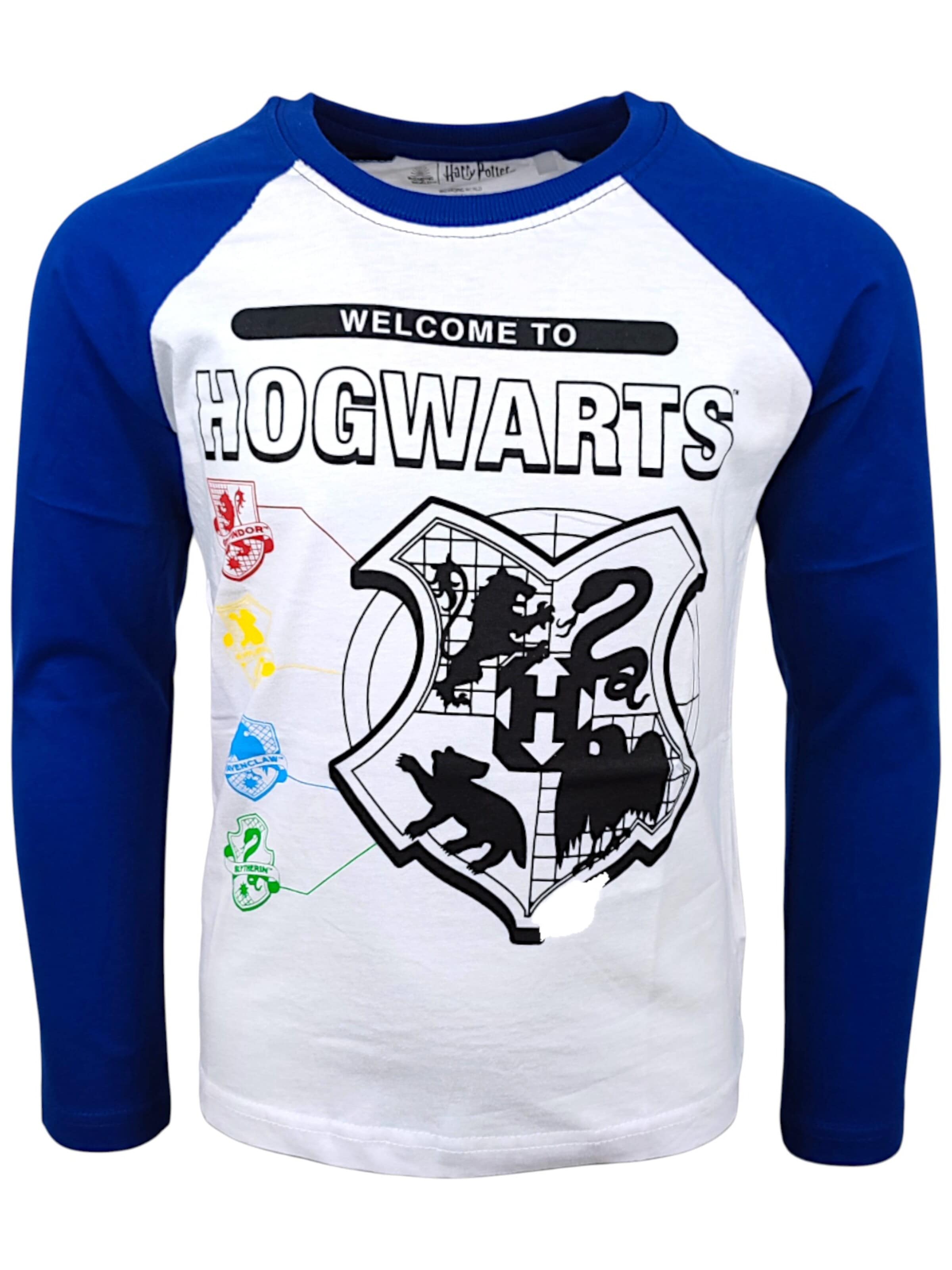 Harry Potter Shirt 'Harry Potter' in White: front