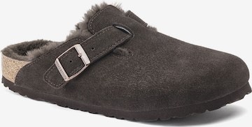 BIRKENSTOCK Pistokkaat 'Boston' värissä ruskea: etupuoli