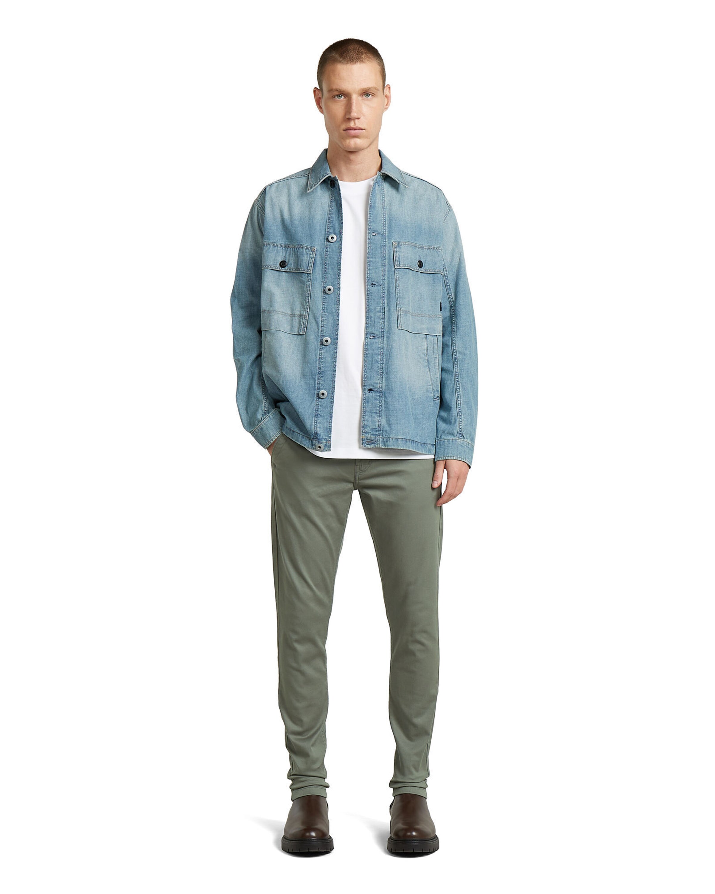 G-STAR Skinny Chino 'Skinny Chino 3.0' in Groen