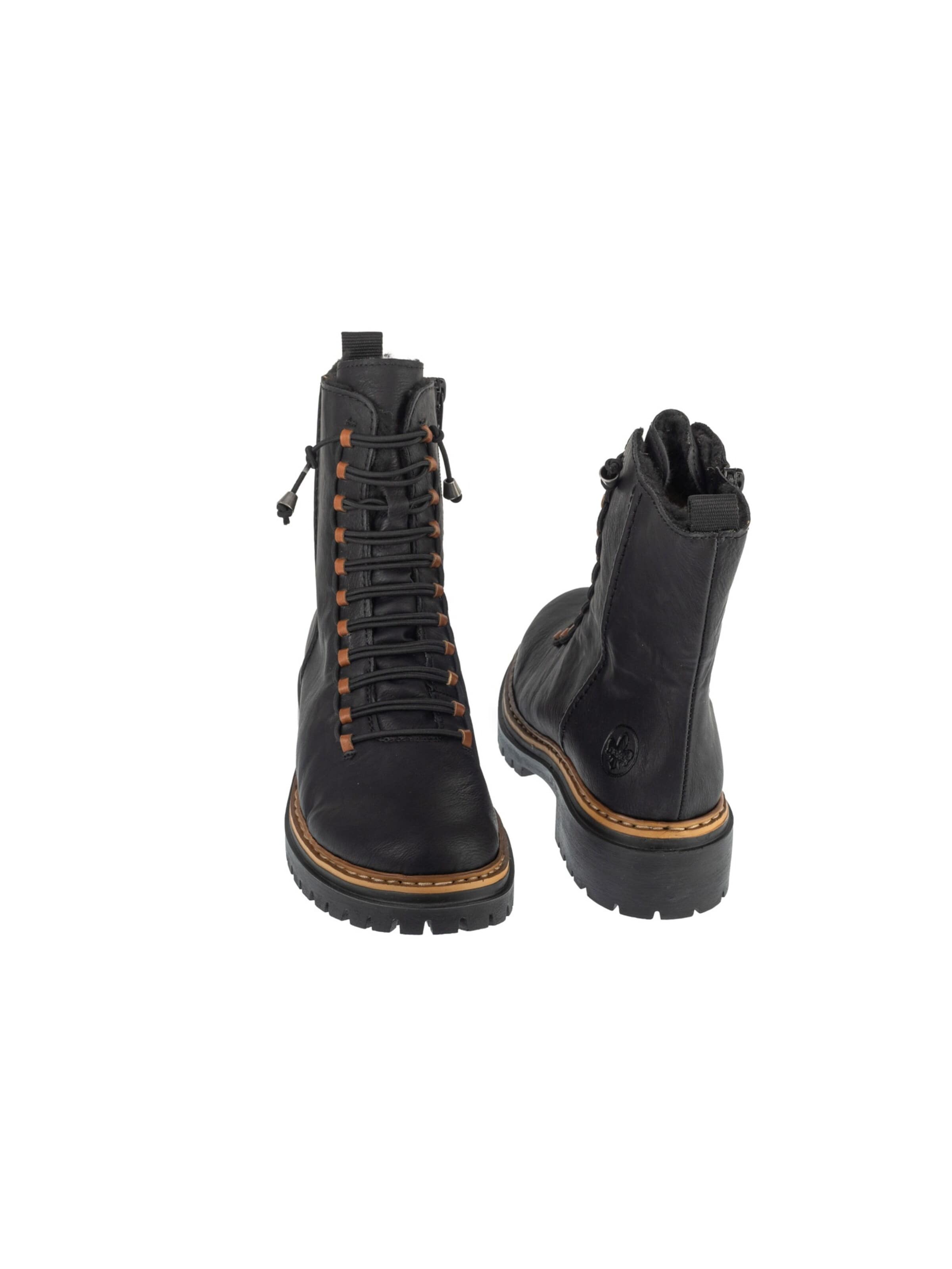 Bottes à lacets '72653' Rieker en noir
