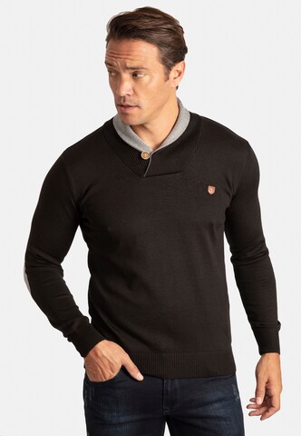 Sir Raymond Tailor Sweater 'Erasmo' in Black: front