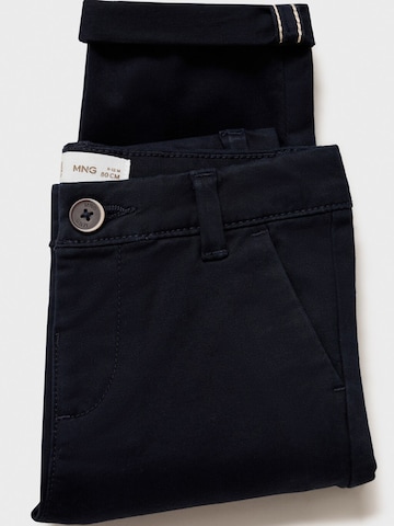 MANGO KIDS Slimfit Spodnie w kolorze niebieski