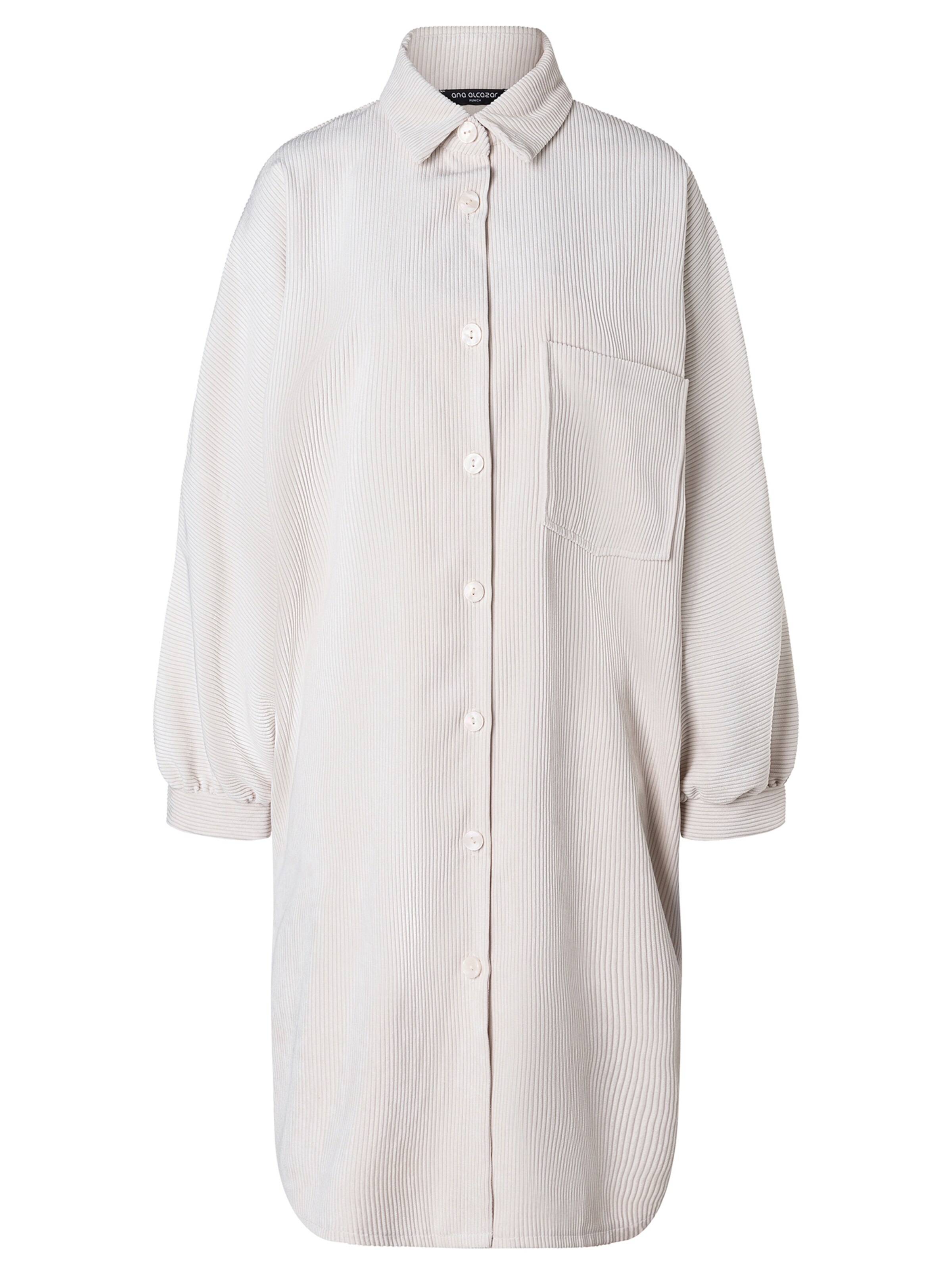 Ana Alcazar Blousejurk in Wit: voorkant