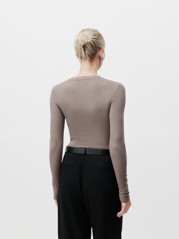 LeGer by Lena Gercke Shirt 'Cinzia' in Bruin