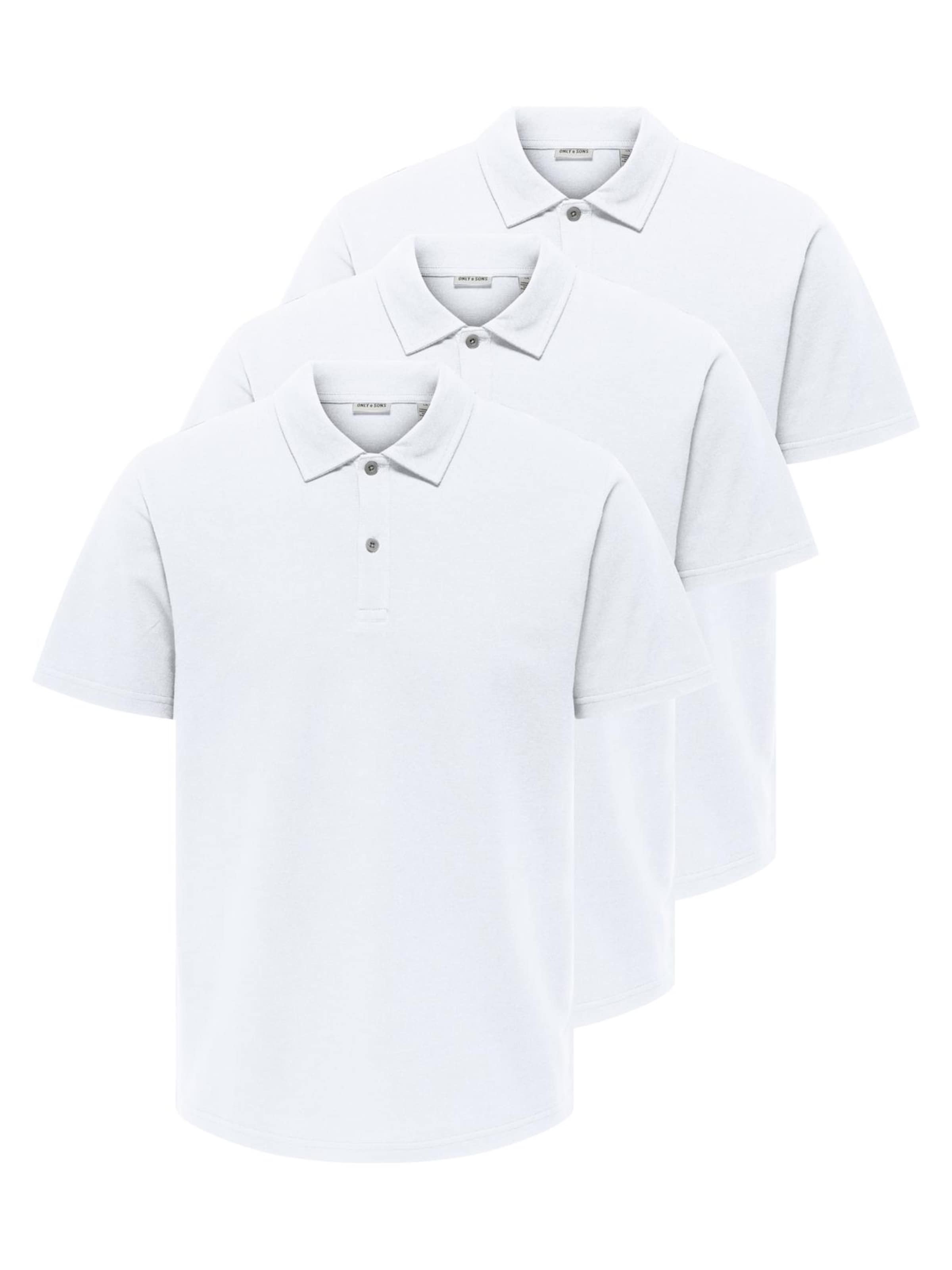 Only & Sons Tričko 'Gordon' - Biela: predná strana