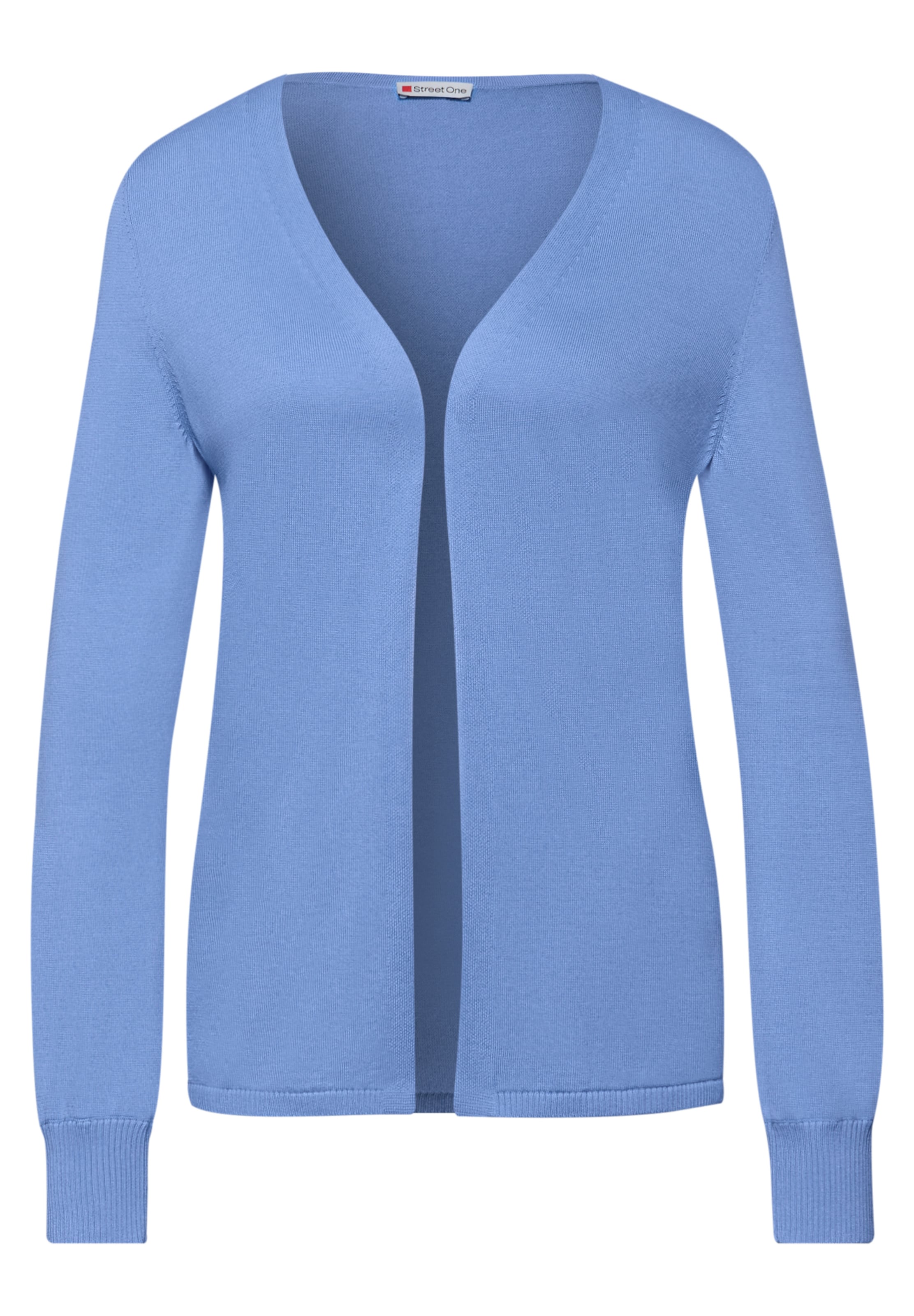 STREET ONE Knit Cardigan in Blue: front