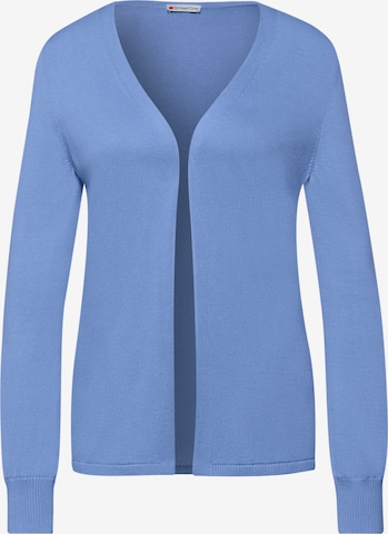 STREET ONE Strickjacke in Blau: Vorderseite