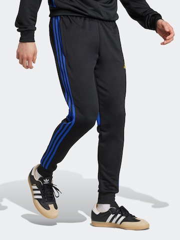ADIDAS PERFORMANCETapered Sportske hlače 'Tiro 25 Essentials' - crna boja: prednji dio