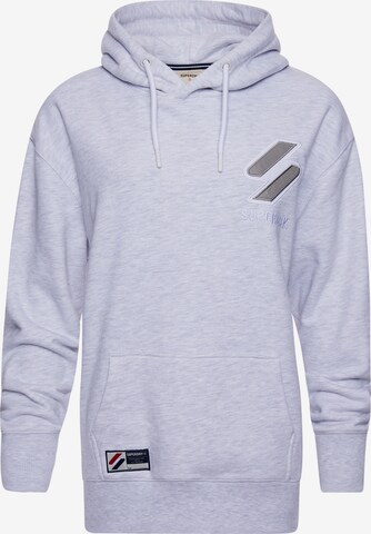 Superdry Sweatshirt in White: front