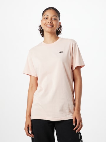 T-shirt VANS en rose : devant