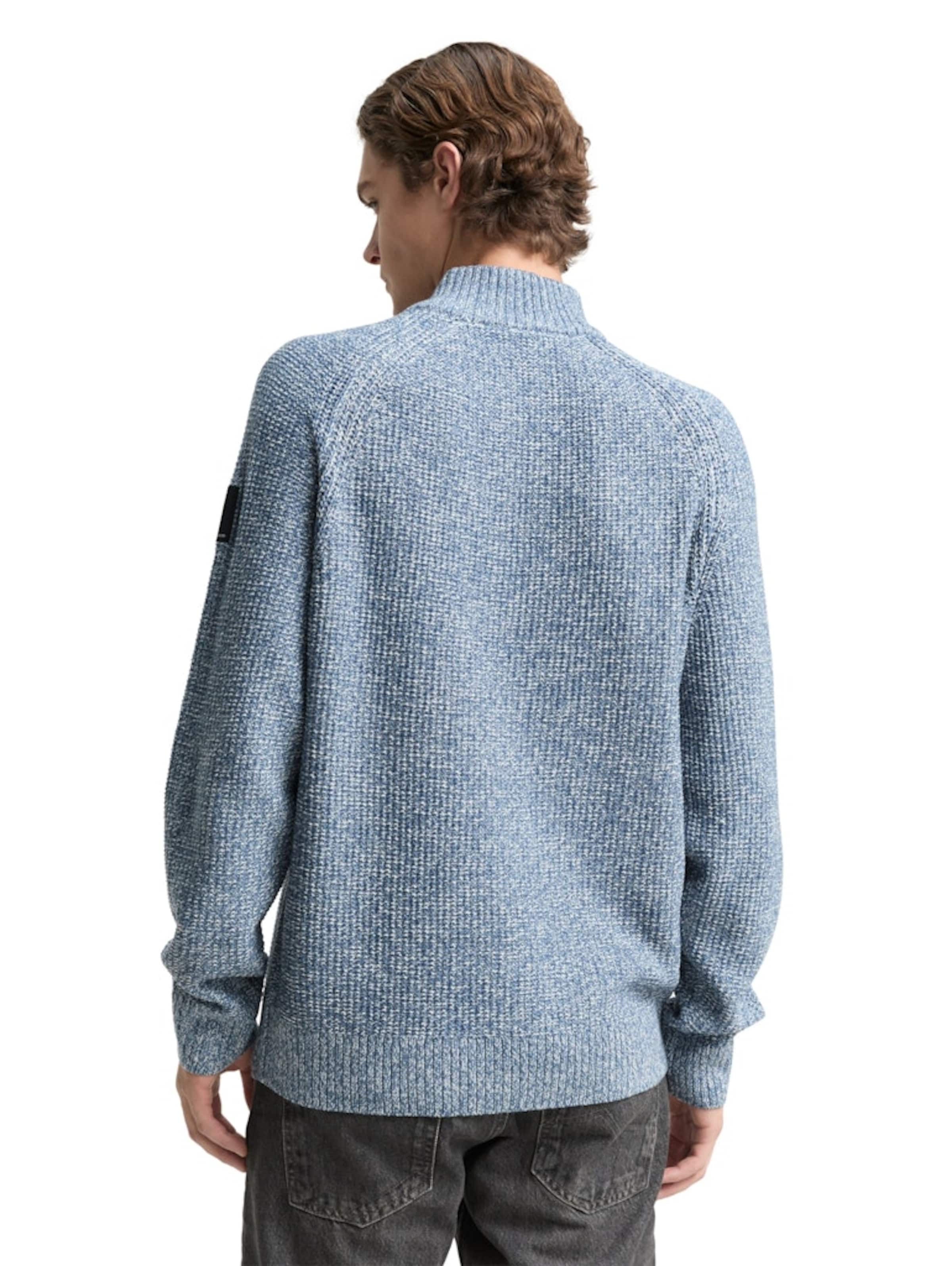 TOM TAILOR DENIM Pullover in Blau