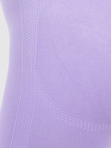 Smilodox Slim fit Sports trousers ' Scrunch Nomeli ' in Purple