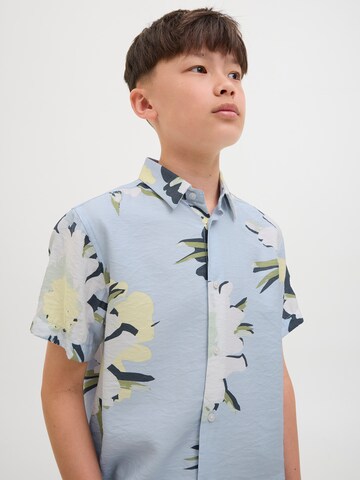 Jack & Jones Junior Классический крой Рубашка в Синий