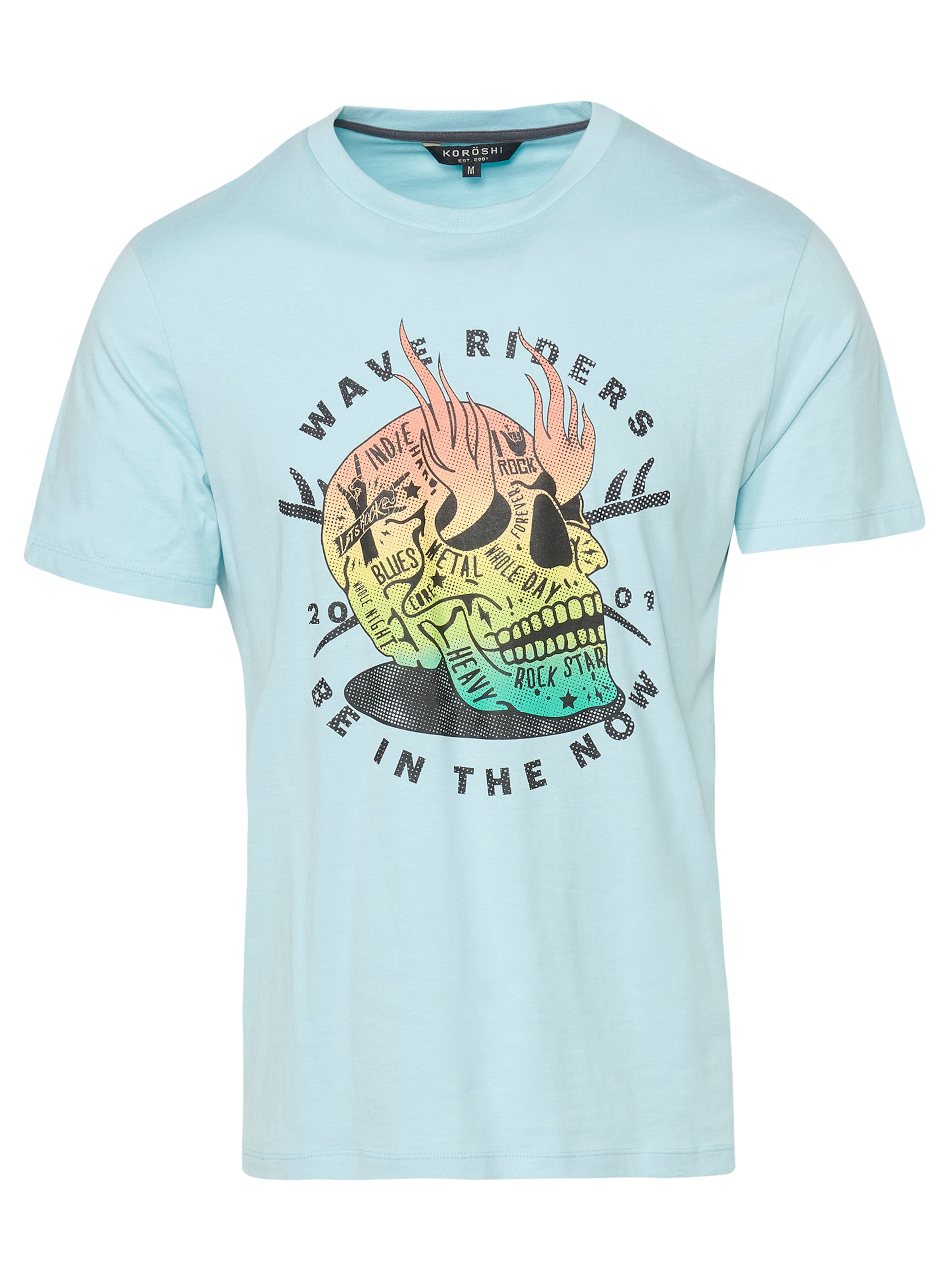 KOROSHI Shirt in Blue: front