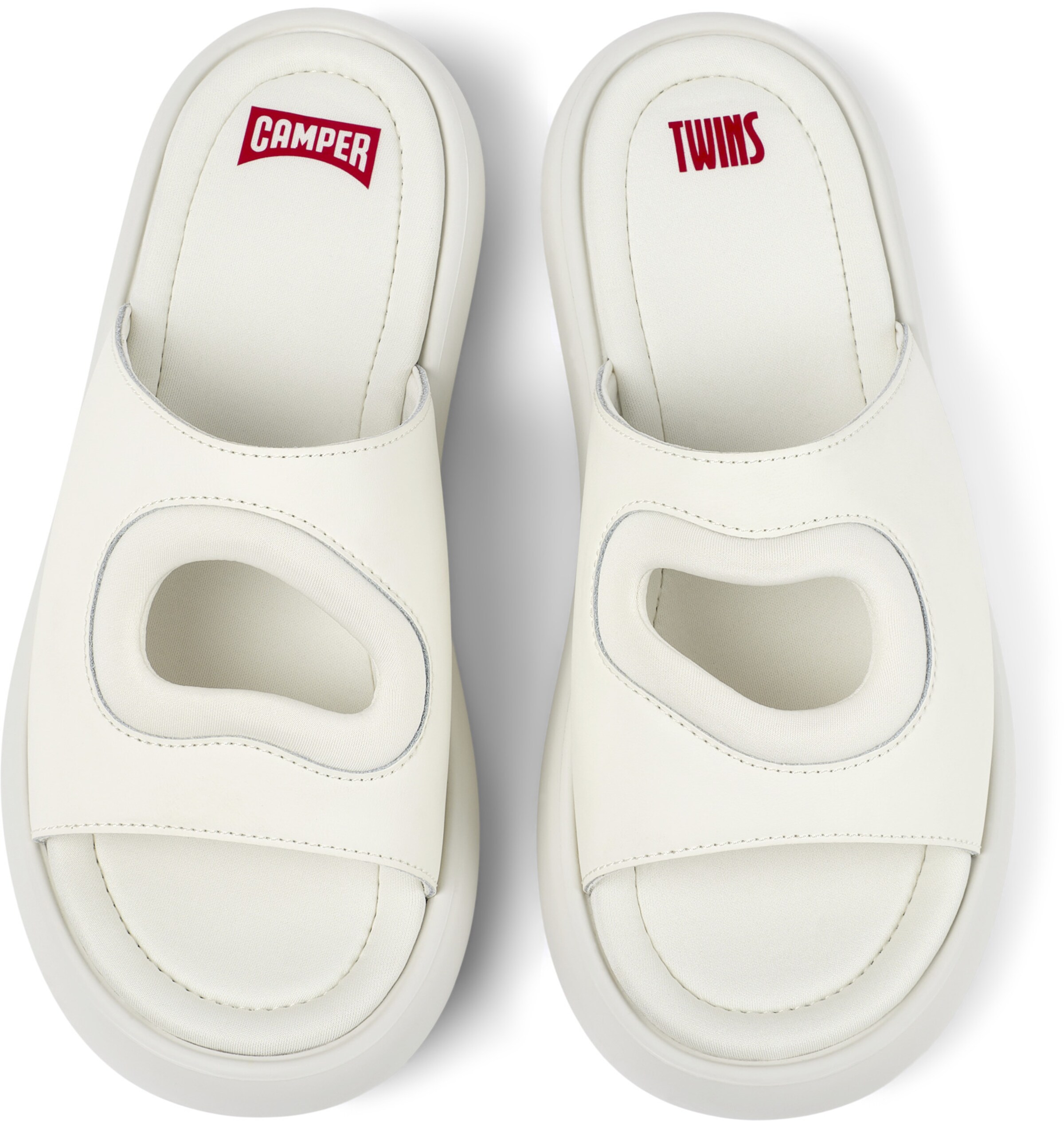 Zoccoletto ' Pelotas Flota ' di CAMPER in bianco