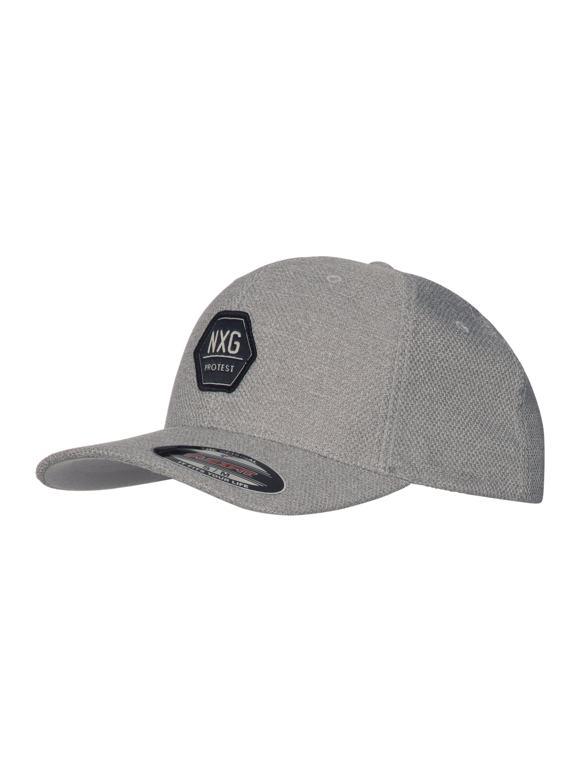 PROTEST Cap 'NXG MISO'‌‌‌‌‌‌‌‌ in Grau: Vorderseite