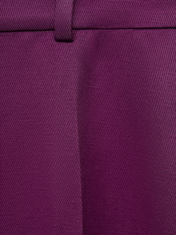 MANGO Regular Bandplooibroek 'ANNA' in Roze