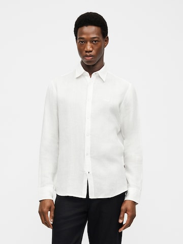 Regular fit Cămașă 'Relegant_6' de la BOSS pe alb: față