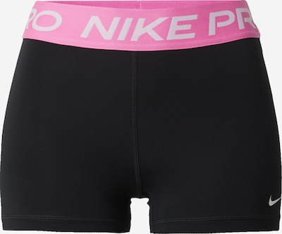 NIKE Sportbroek 'Pro' in de kleur Lichtroze / Zwart / Wit, Productweergave