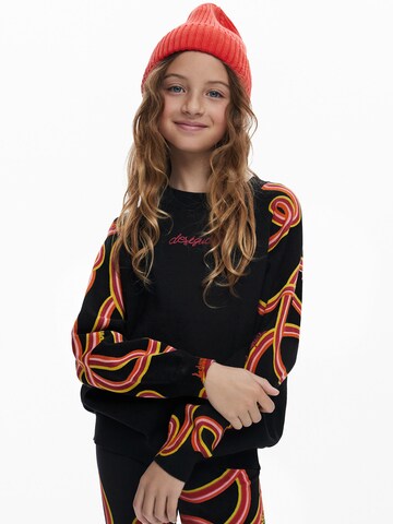 Desigual Свитшот в Черный: спереди