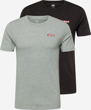 T-Shirt 'Crewneck Graphic' LEVI'S ® en gris : devant