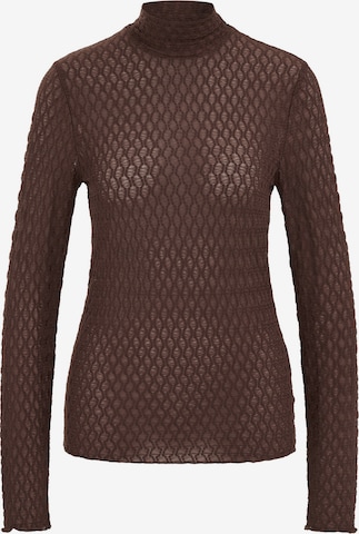 WE Fashion Paita värissä ruskea: etupuoli