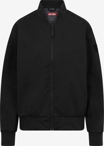 Veste mi-saison 'Blousby' Derbe en noir : devant