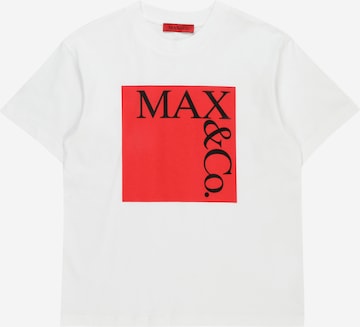 MAX&Co. Shirt in Wit: voorkant