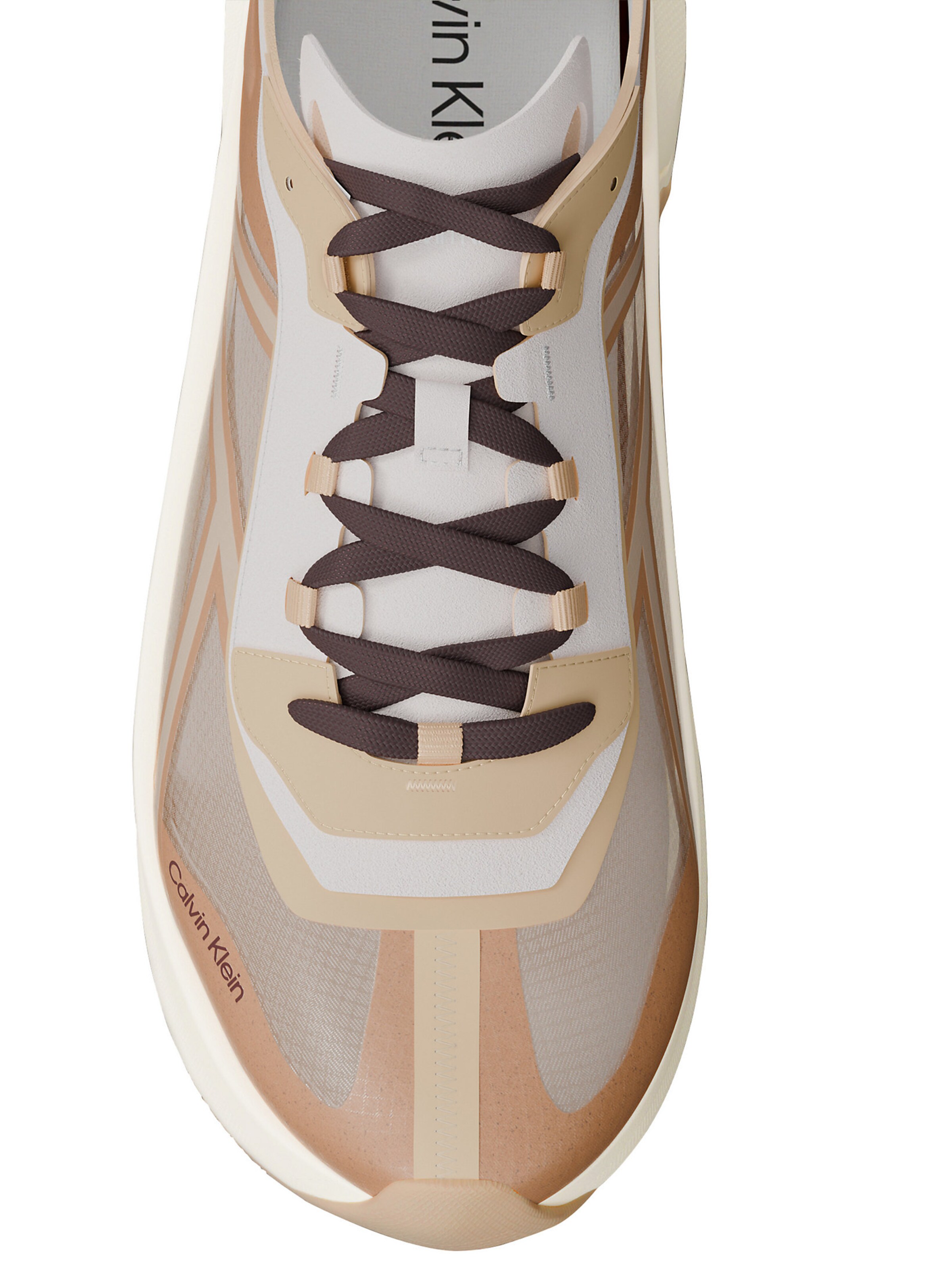 Baskets basses Calvin Klein en marron