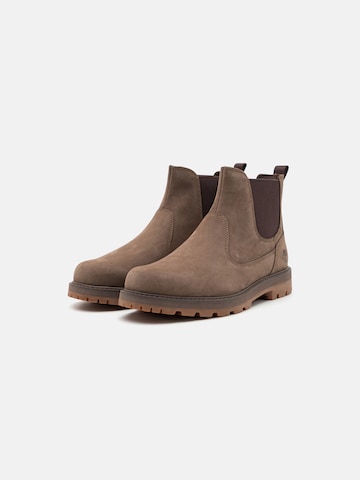TIMBERLAND Chelsea škornji | rjava barva