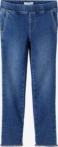 Skinny Jean 'Salli' NAME IT en bleu : devant