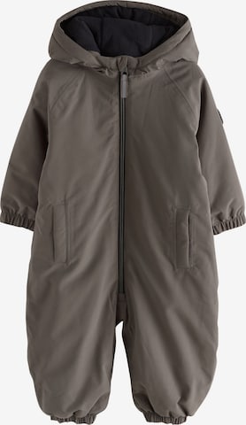 Next Regular fit Athletic suit in Brown: front