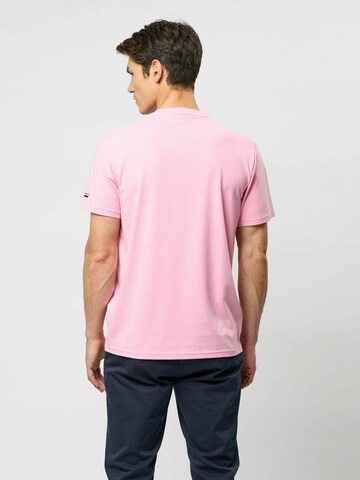 T-Shirt 'Nord' U.S. POLO ASSN. en rose