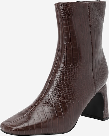 Bottines GLAMOROUS en marron : devant